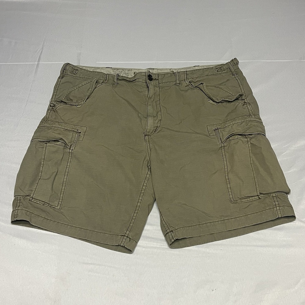 Polo Ralph Lauren Cargo Shorts Men's 38 Utility Surplus Olive Green Relaxed Fit